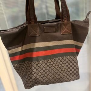 Authentic Gucci tote bag in a very pre-loved condition